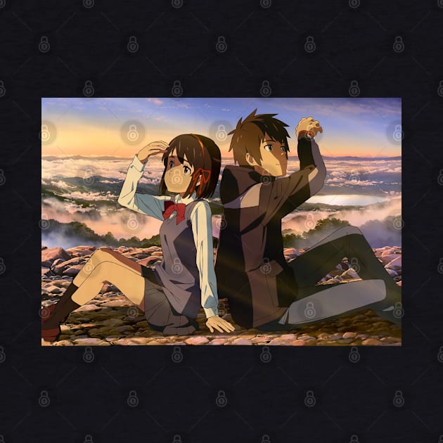 Your Name | Mitsuha and Taki by AceLightning